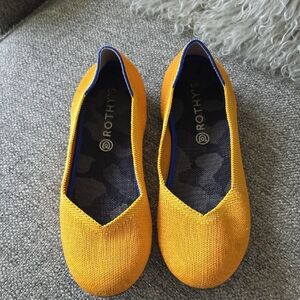 Rothy's  Bright Yellow Slippers 10